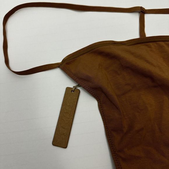 SKIMS | NWT T-STRING CAMEL THONG PANTY - SIZE 4X - Picture 3 of 6